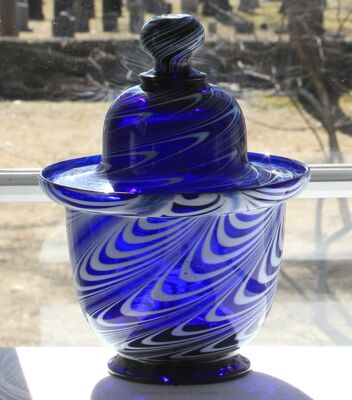 Pittsburgh Type Early American Sugar Bowl