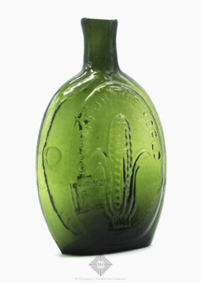 Baltimore And Monument  Corn For The World Historical Flask