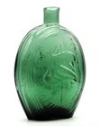 Eagle � Flag And �Coffin & Hay. /Hammonton� Historical Flask
