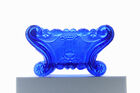Pressed Glass Lyre Salt