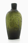 �LaFayette" And Bust � Masonic Arch And Emblems Portrait Flask