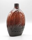 View lot 6 Masonic Arch-Eagle Historical Flask