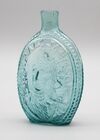 View lot 32 General Jackson And Bust-Floral Motif Portrait Flask