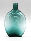 View lot 54 Washington Bust-Reverse Plain Portrait Flask