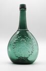 View lot 57 “Jenny Lind” And Bust-“Glass Work’s / S. Huffsey” And Factory Calabash Flask