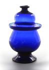 View lot 67 Freeblown Covered Sugar Bowl