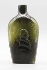 View lot 70 “LaFayette” And Bust-Masonic Arch And Emblems Portrait Flask