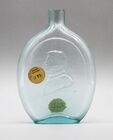 View lot 87 Taylor Bust-“Rob’t Ramsay / Wine & / Liquor Merch’t / 8th Avenue / N.Y.” Portrait Flask