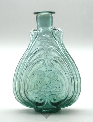 BP & B Scroll Flask