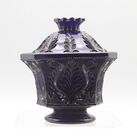 Pressed Glass Covered Sugar Bowl