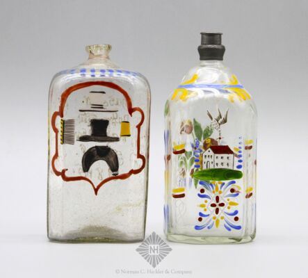 Two 18th Century European Bottles