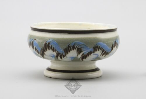 Mocha Ware Salt Cellar