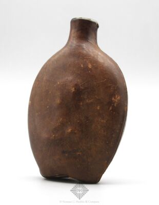 Leather Covered Washington � Taylor Glass Flask