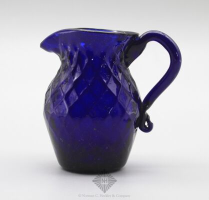 Pattern Molded Blown Creamer