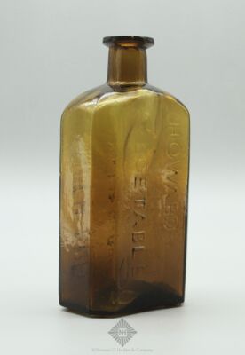 �Howard�s / Vegetable / Cancer And / Canker Syrup� Medicine Bottle