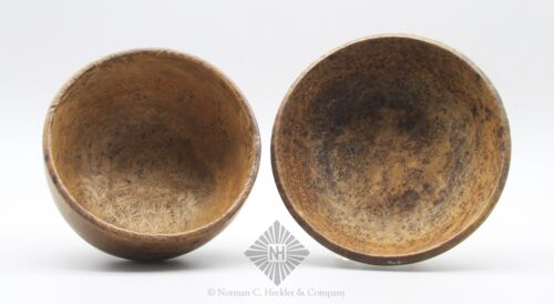 Two Small Wooden Burl Bowls
