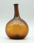 Pattern Molded Midwestern Globular Bottle