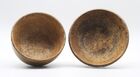 Two Small Wooden Burl Bowls