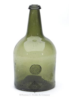 "I / Watson / Esqr / Bilton Park" Sealed Wine Bottle