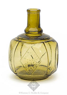 "Hayward's / Hand / Fire / Grenade / S.F. Hayward / 407 / Broadway / N.Y." - "Patented / Aug. / 8 / 1861" Fire Extinguisher Grenade