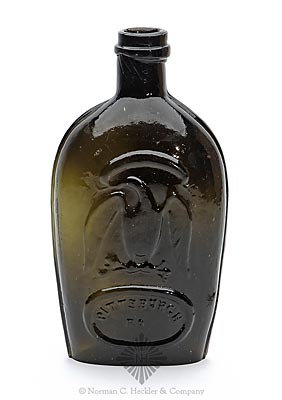 Double Eagle Historical Flask, GII-106