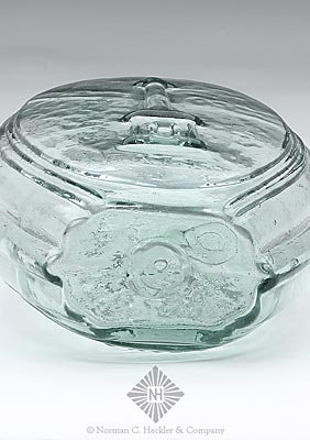 "Fells / Point" And Washington Bust - "Balto" And Monument Portrait Flask, GI-21