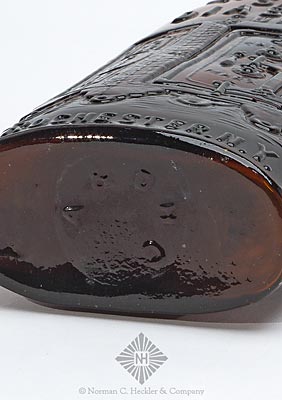"Warner's / Safe / Diabetes / Cure / (Safe) / Rochester. N.Y." Medicine Bottle, Ojea & Stecher bottle #12