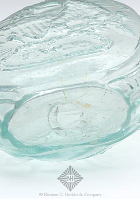 "General Washington" And Bust - "T.W.D" And Eagle Portrait Flask, GI-14